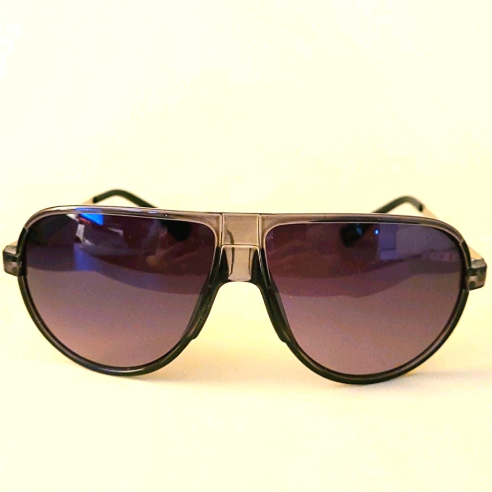 Black Silver Fashion Sunglasses